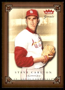 2004 Fleer Greats of the Game - Mint Steve Carlton St. Louis Cardinals #117