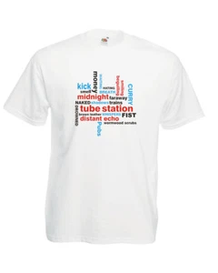 The Jam T Shirt Down In The Tubestation At Midnight  Bruce Foxton Paul Weller - Picture 1 of 3
