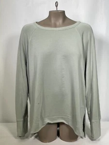 Athleta Coaster Luxe Relaunch Salbeigrün Pullover Sweatshirt Damen XL - Bild 1 von 10