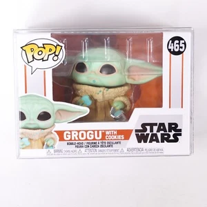 Funko Pop Star Wars #465 Grogu w/ Cookies Bobble-Head Figure Mandalorian New - Picture 1 of 8