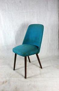 Blauer DDR Cocktailsessel Clubsessel Bar Vintage 60er Mid Century GDR - Bild 1 von 5