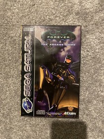 Batman Forever: The Arcade Game 🪐 Sega Saturn With Manual. Tested & Working!