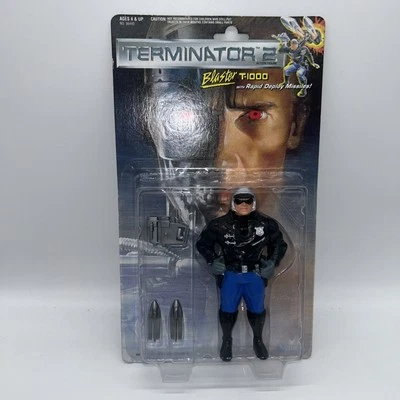 Kenner 1991 Terminator 2 Action Figure Blaster T-1000 with rapid deploy missiles - Image 1 of 4