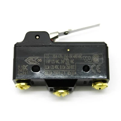 Actuador de palanca Honeywell BA-1RV111-A2 20A 250VAC SPDT microinterruptor de acción rápida Foto 1 de 2