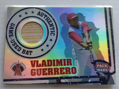 2005 Topps Pack Wars Relics Vladimir Guerrero #PWR-VG HOF - Image 1 of 2