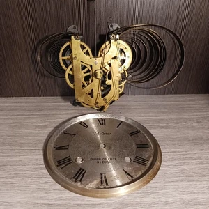 VTG CLOCK Parts TELSTAR 31 Day Windup As Is - Picture 1 of 12