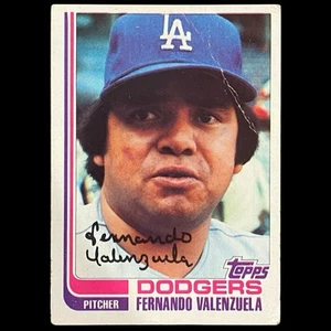 1982 Topps #510 Fernando Valenzuela LOS ANGELES DODGERS -- VG - Picture 1 of 2
