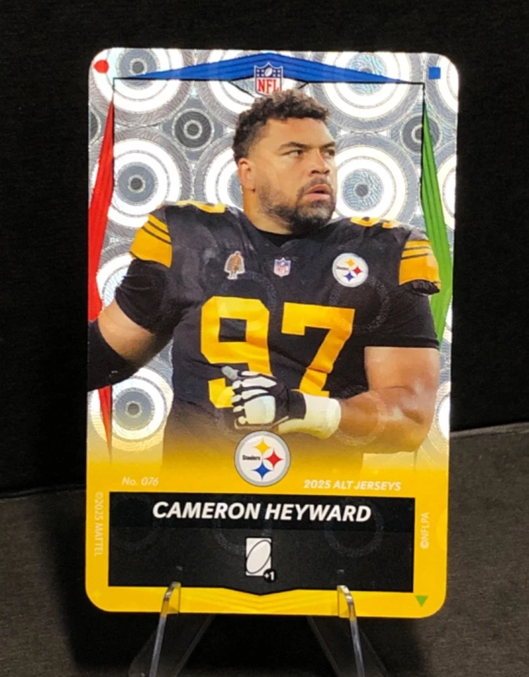 2025 Uno Elite NFL Football Hypnotic Cameron Heyward - Image 1 of 1