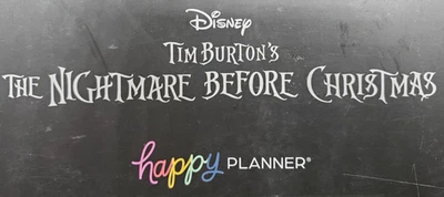 Lot of 26 Happy Planner "The Nightmare Before Christmas"🎄Sticker Sheets - New - Image 1 of 4