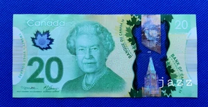 BIRTHDAY BANKNOTE 2012 Canada $20 Twenty Dollar Polymer 1987 Aug. 31 #FSR1987831 - Picture 1 of 2