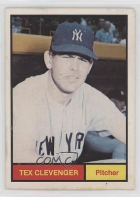 1982 Renata Galasso 1961 World Champions: New York Yankees Tex Clevenger #20 - Image 1 of 2
