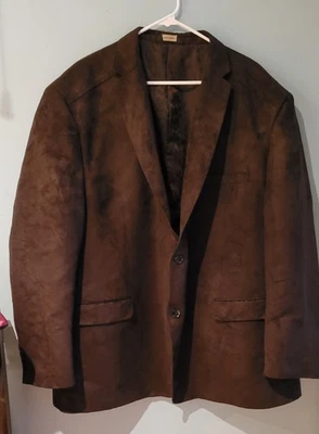 Jaqueta Camiloni Italia Blazer Masculina Tamanho 58 R Marrom Casaco Esportivo - Imagem 1 de 4