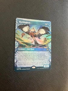 Mockingbird Magic The Gathering Bloomburrow Showcase LP inglés - Imagen 1 de 1