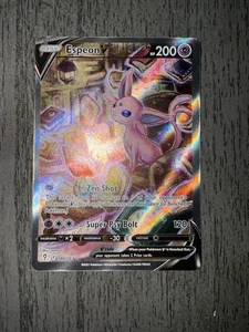 Espeon V (Alternate Full Art) 180/203 SWSH07: Evolving Skies Holo - Picture 1 of 2