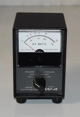 VATÍMETRO DRAKE W-4 HF Foto 1 de 4