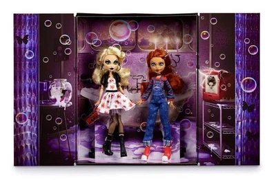 Monster High Skullector Chucky And Tiffany Dolls  2 Pack Collectors Mint New - Image 1 of 4