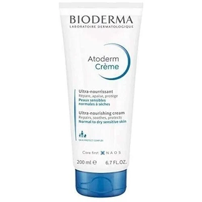 Crema hidratante ultra nutritiva Bioderma Atoderm para todo tipo de piel 200 ml E72 Foto 1 de 4