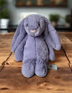 Jellycat Original Medium Bashful Viola Bunny ~ Brand New with Tags💜 - Picture 1 of 5