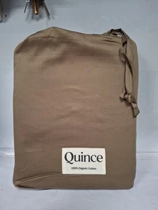 Quince 100% Organic Cotton King/Cal King Duvet Cover In Aloe New Luxury Sateen - Picture 1 of 3