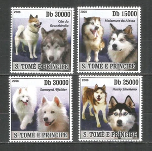 Sao Tome and Principe 2008 year, mint MNH (**) dogs - Picture 1 of 1