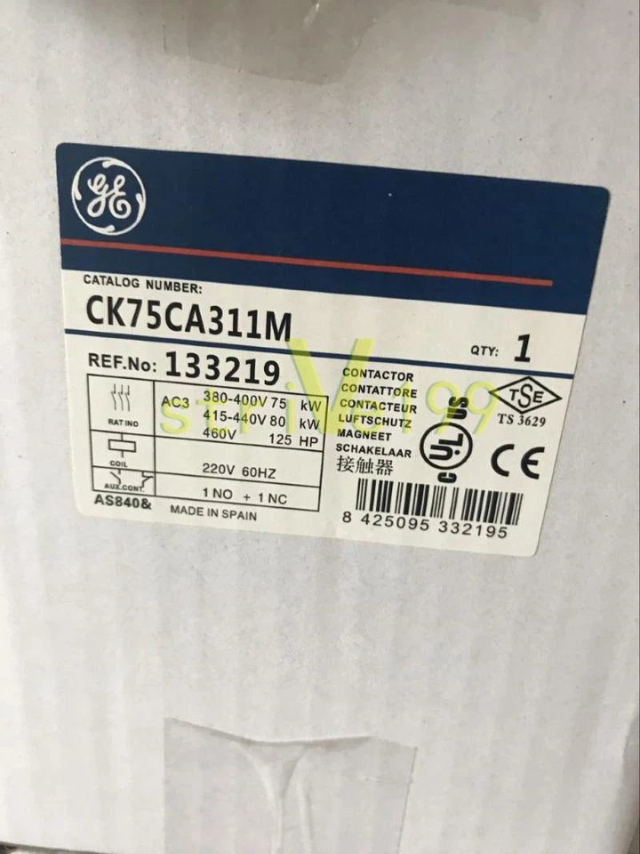 1PCS GE Contactor CK75CA311M - Image 1 of 1