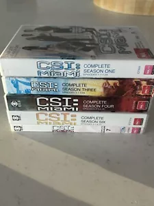 CSI Miami TV Series 1,3,4,6 & 7 DVD 1 3 4 6 7 Region 4 - Picture 1 of 4