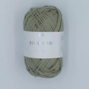 Ricorumi Baumwolle DK Strickgarn - Farbe 76 sumpfgrün - 2 x 25g Kugeln - Bild 1 von 1