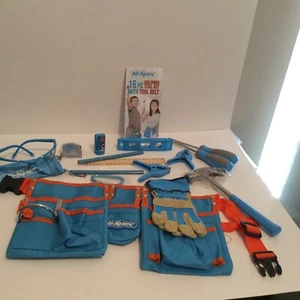 Hi-Spec Kinder Werkzeugset mit Werkzeuggürtel 16-tlg. - Bild 1 von 4