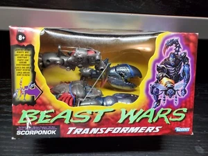 Transformers Beast Wars Scorponok Reissue Vintage Action Figure Toy Kenner New - Picture 1 of 3