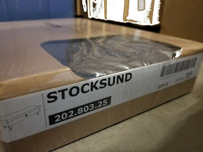 IKEA Stocksund Bench SLIPCOVER Nolhaga Dark Gray Long Ottoman COVER Grey - Image 1 of 4