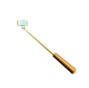 Roblox | Gold Plated Selfie Stick Celebrity Series 1/2 Chaser Bonus Toy Code - Picture 1 of 2