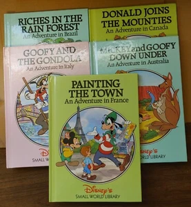 Disney’s Small World Library Hardcover Bücher - 5 Stück - Bild 1 von 6