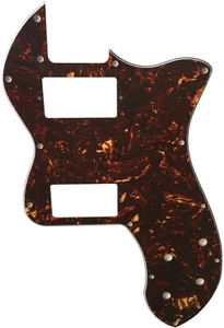 Pickguard For Tele Classic Player Thinline PAF Style Guitar 4-Ply-BROWN TORTOISE - Bild 1 von 4