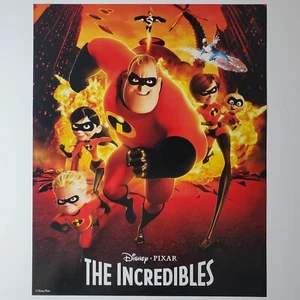 Mini póster de Los Increíbles Pixar Disney litografía síndrome Frozone 8x10 - Imagen 1 de 1
