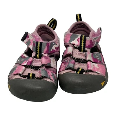 Sandália de água Keen Newport criança 1 biqueira fechada conforto rosa ativa ao ar livre - Imagem 1 de 4