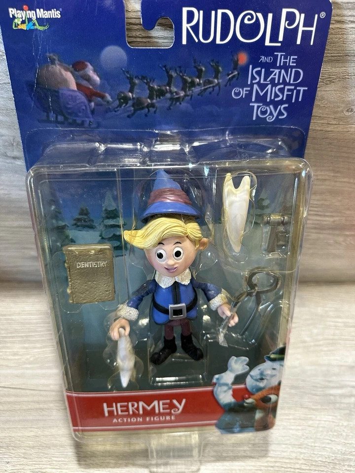 Playing Mantis Hermey: Rudolph And The Island Of Misfit Toys Action Figure