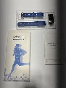 Letscom ID152HR Fitness Tracker HR Activity Watch - blue - Picture 1 of 7