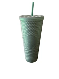 Gebrauchte Starbucks 2022 Dark Green Studded Cold Cup Tumbler Must Have - Bild 1 von 14