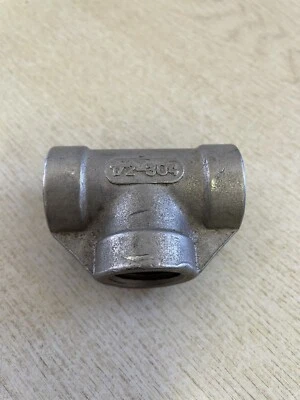 Stainless Steel Tee YIH-304 1/2  class 150 - Image 1 of 3