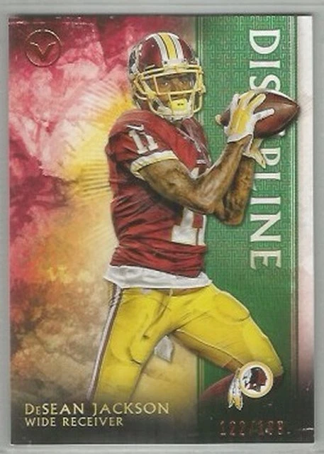 DeSean Jackson Washington Redskins 2015 Topps Valor DISCIPLINE 122/199 - Image 1 of 1