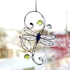 Hook Design Stained Butterfly Pendant Dragonfly Window Ornament  Christmas