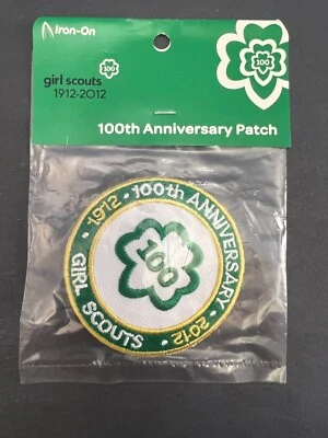 2012 NEW in Pkg Official for Uniform PATCH 100th Girl Scout Anniversary — 第 1/2 张图片