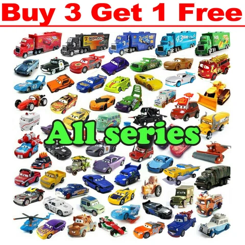 B3G1 Free! Disney Pixar Cars Metal Lightning McQueen Model Toy Car Party Gift Cover