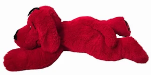 Clifford Big Red Dog Plush Toy Pillow Stuffed Animal Scholastic BIG Vintage 90s - Picture 1 of 9