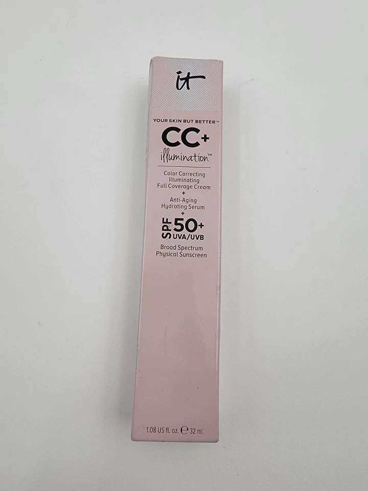 IT Cosmetics Your Skin But Better CC+ Cream SPF 50+Full Size 1.08 oz Medium 5/25 - Image 1 of 4