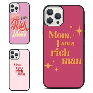 For Samsung Galaxy Apple iPhone 14 15 Graphic Mom I am Rich Durable Case - Picture 1 of 25