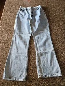 Forenza Denim Blue Jeans Womens 10 Hi Rise Mom Acid Wash Vintage Retro - Picture 1 of 14
