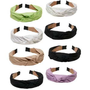 Urban Classics Light Headband With Knot 2-Pack Hairstyling Hair Band Headband - Picture 1 of 17