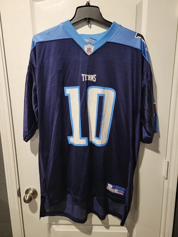 VINCE YOUNG #10 Tennessee Titans Reebok Jersey Mens SIZE 2XL - Free Shipping Cover