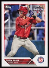 2023 Topps Pro Debut DREW ROMO #PD-82  Baseball  SPOKANE INDIANS